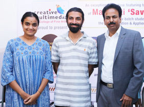 With Mahanati Director Nag Ashwin and Priyanka Dutt